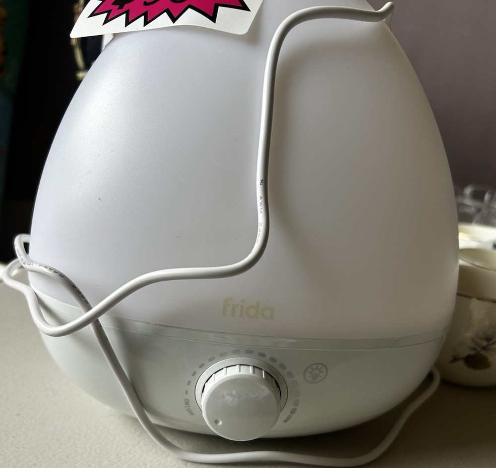 Frida Fridababy Cool Mist Humidifier, Adjustable Control, White