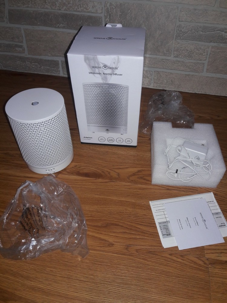 Serene House Ultrasonic Aroma Diffuser Asterism Scentilizer White