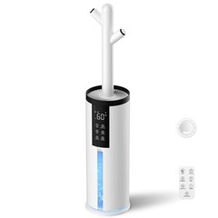 Humidifiers for Bedroom – 2.11Gal (8L) Quiet Top Fill Cool & Warm Mist