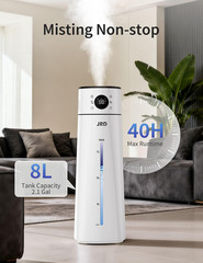 Humidifier Large Room 8L/ 2.1Gal, Ultrasonic Cool Mist for Bedroom, Quiet