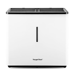 YougetTech Evaporative Humidifiers for Large Living Space, 14.5L(3.9Gal) Tank Wh