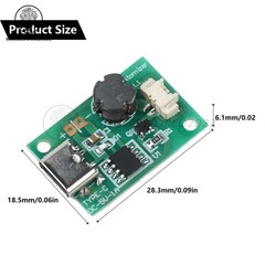 Type-C Ultrasonic Mist Maker Atomizing Module DIY Humidifier With Atomizer Sheet