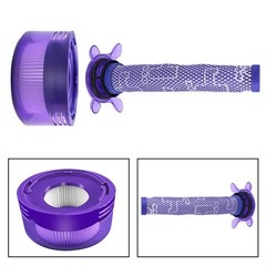 HEPA Filter Kit Vacuum Parts Two-piece Filter Set for washable And Reusable