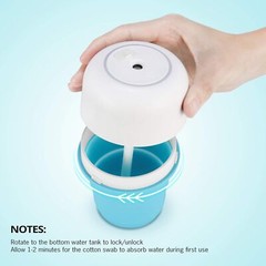 Tikaton Portable Humidifier with Collapsible Water Tank USB Powered Cool Mist US