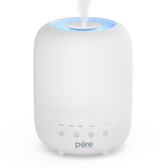 Pure Enrichment 3L Tank HUME Sense Easy Top Fill Humidifier 475 Sq Ft Used