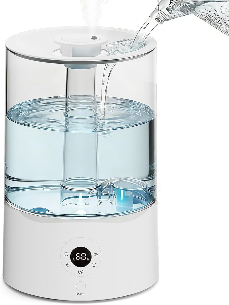 4L Top Fill Humidifier for Bedroom, Auto Constant Humidity, Smart Control, Quiet