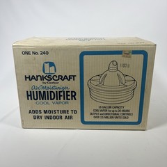 Hankscraft Humidifier Cool Vapor 240 by Gerber with Box & Instructions; Vintage