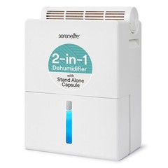 SereneLife 2-in-1 Dehumidifier Smart Humidity Control – White