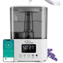 Smart Ultrasonic Humidifier APP Control 4L Mist Timer Sleep Mode Aromatherapy US