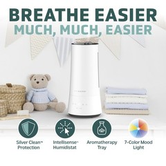PureGuardian 90-Hour, 1.6 Top Fill Cool Mist Ultrasonic Humidifier Large Rooms