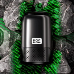 YocanGreen Personal air filter, Smoking Air purifier, 1000+ Uses