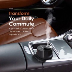 Airversa Waterless Diffuser for Essential 2.74 x 5.04 x inches, Black