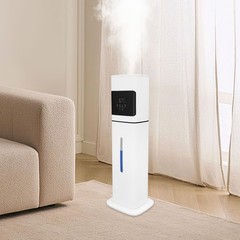 240V 8L Humidifier Visual Tank 3 Mist Levels Humidity(45%~90%) W/ Remote Control