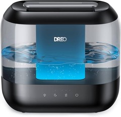 Smart Humidifiers Alexa Bedrooml 4L Cool Mist Humidifier Baby Black Dero 4 Liter