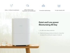 Smartmi CJXJSQ02ZM Evaporation Air Humidifier 240ml/h 4L Capacity Touch Control