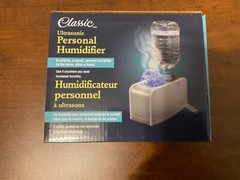 12W Personal Ultrasonic Humidifier with Nightlight