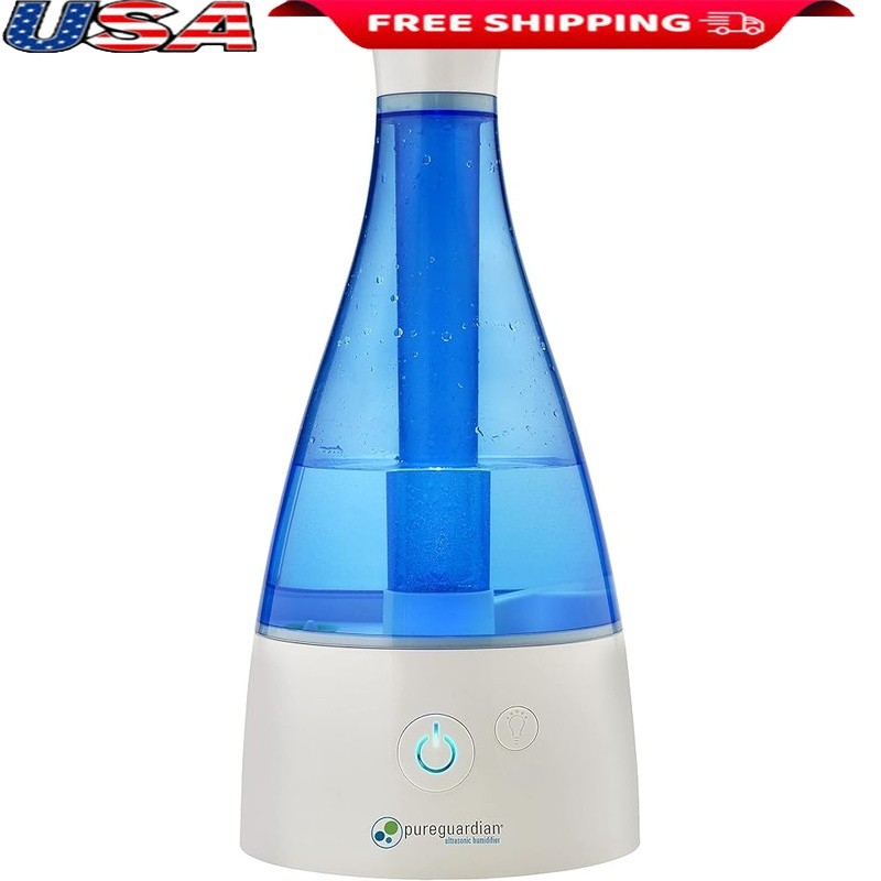 Cool Mist Humidifier Ultrasonic Aromatherapy Quiet Operation Low Water Indicator