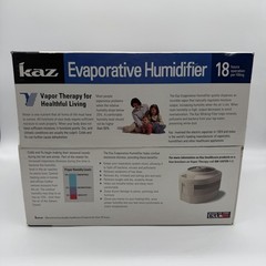 Kaz Evaporative Humidifier Model 3300 1.5 Gallon Capacity Quiet USA – TESTED