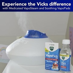 Vicks Warm Steam Vaporizer Humidifier with Night Light 192 Fl Oz Pack of 1