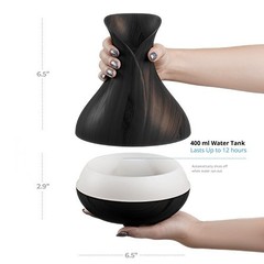400ml Smart WiFi Ultrasonic Essential Oil Diffuser & Humidifier – Alexa/Google H