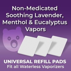 Universal Refill Pads for Plug-in WATERLESS Vaporizer, Soothing Non-Medicated…