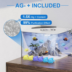 10PC Humidifier Cleaner Fish Universal Humidifier Tank Cleaner Works in All h…