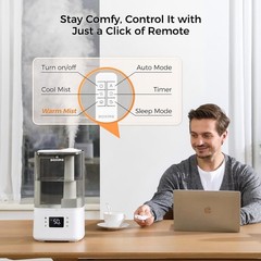 6L Top-Fill Ultrasonic Aroma Humidifier