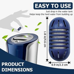 Humidifier Demineralization Cartridges 20 Pack Filter Replacement for Ultrasonic