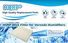 10x HQRP Wick Filters for Vornado EVAP Humidifiers MD1-0001 MD1-0002 Replacement