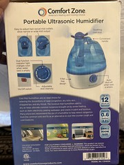 Comfort Zone CZHD24 Muticolor Humidifier