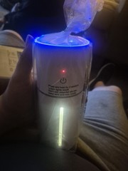Vissani Portable Cool Mist Ultrasonic Humidifier USB-C Rechargeable 150