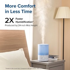 3L Cool Mist Humidifier & Essential Oil Diffuser – Quiet Ultrasonic Comfort