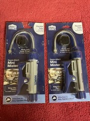 2 Quick Attach Mini Mister Cools air up to 20°￼
