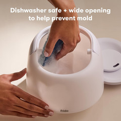 3-In-1 Cool Mist Humidifier for Large Rooms, Top Fill Humidifier for Bedroom, Al