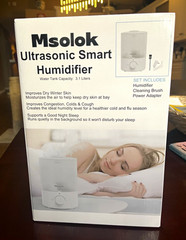 MsOlok Ultrasonic Smart Humidifier 3.1L | Quiet Mist + Night Light | NEW