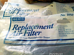Bemis 1050 Humidifier Wick Filter For Essick Air 500 Series Humidifiers 2 Pkgs