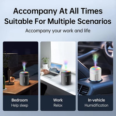 180ML Mini Air Humidifier USB Electric Aroma Diffuser Essential Oil Purifier Aro