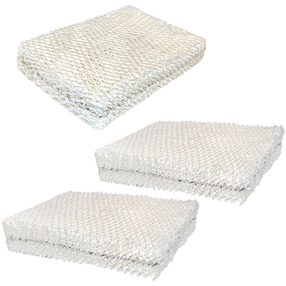 3-Pack HQRP Wick Filter for Lasko Humidifiers, THF8 TFH-8 L8-C Replacement
