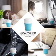 Tikaton Portable Humidifier with Collapsible Water Tank USB Powered Cool Mist US