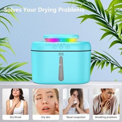 Humidifiers for Bedroom, 2.5L Capacity, Auto Shut-Off, Easy to Fill & Clean, …