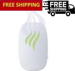Vicks Advanced Soothing Vapors Waterless Vaporizer with Night Light & VapoPads