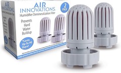 Humidifier Demineralization Filters Set of 2, Plastic, Silvertt
