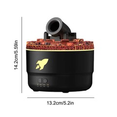 Volcanic Crack Light Cannons Humidifier Essential Oil Diffuser Cannon Blast Turr