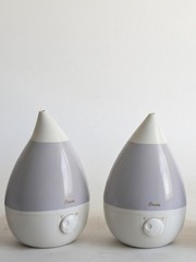 2 Crane EE-5301W Drop Ultrasonic Cool Mist Humidifier – White