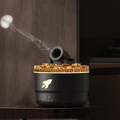 Essential Oil Diffuser Household Electric Ultrasonic LED Cannon Humidifier