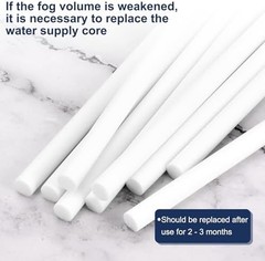 24pcs Humidifier Cotton Stick, 8 x 200mm Refill Sticks Filter Replacement Wicks,