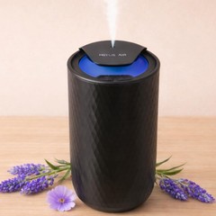 Waterless Essential Oil Diffuser – Portable Cordless Small, Black