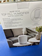Pure Hume Sense Top Fill Humidifier 3 Liter Tank 475 Sq Ft Auto Shut Off