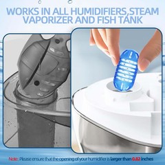 15 Pack Universal Humidifier Cleaner, Demineralization Cartridge for Humidifier