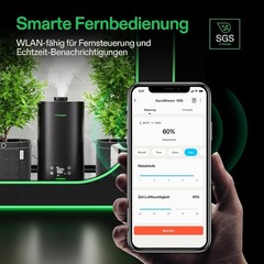 AeroStream H05 1.32 Gal Smart WiFi Humidifier with Humidity Probe | VPD Control